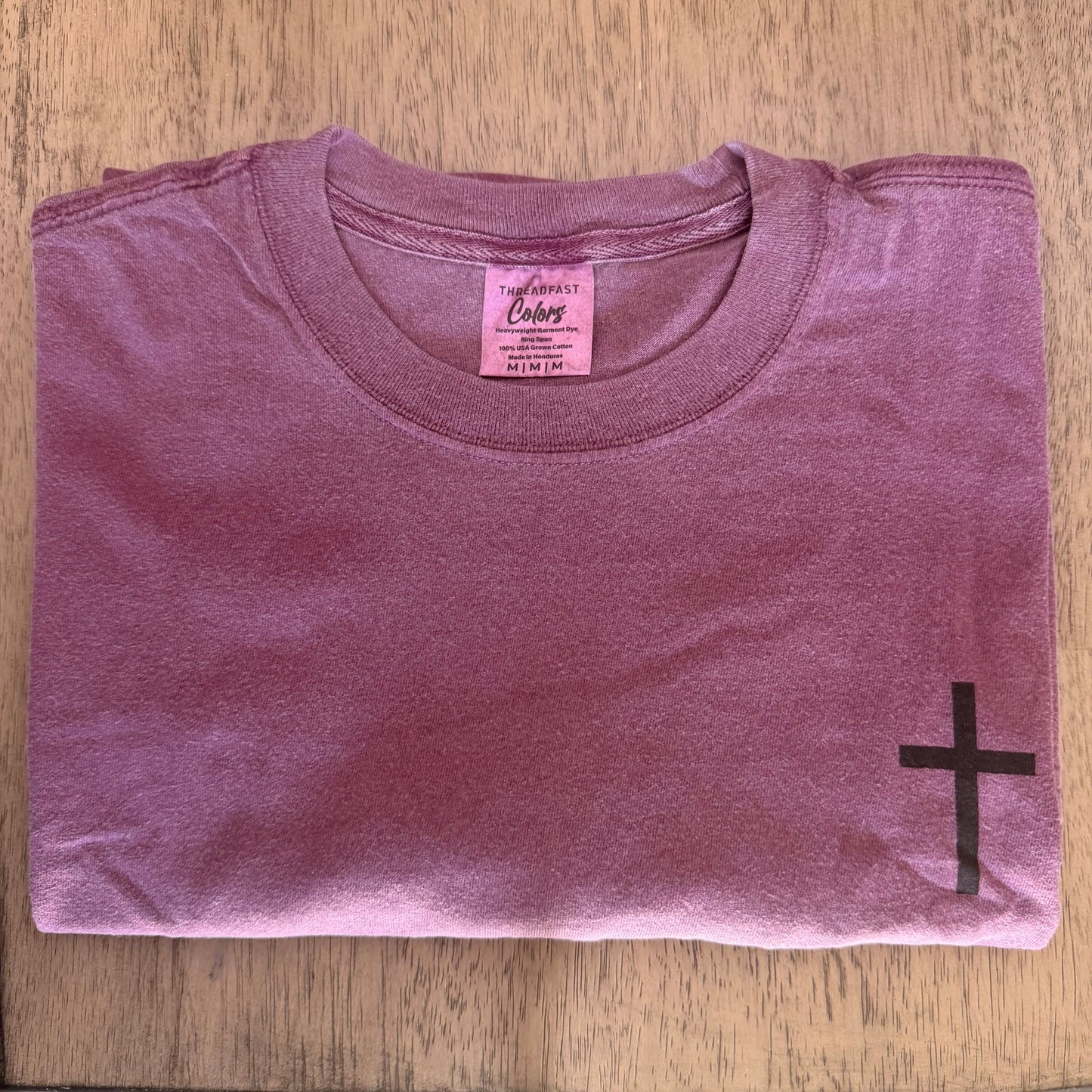 Everyday Cross Tee: 100% ring-spun cotton