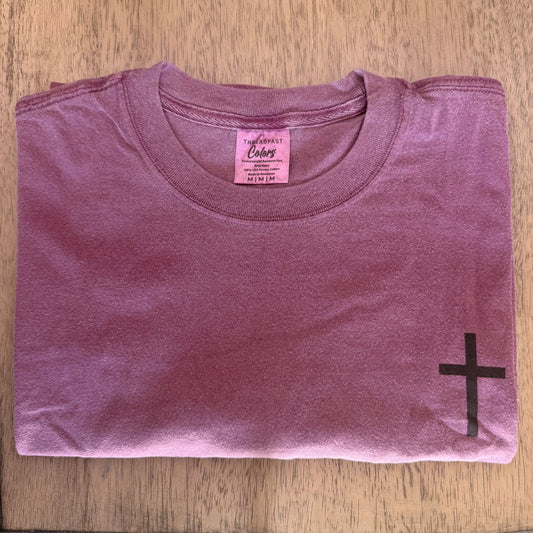 Everyday Cross Tee: 100% ring-spun cotton