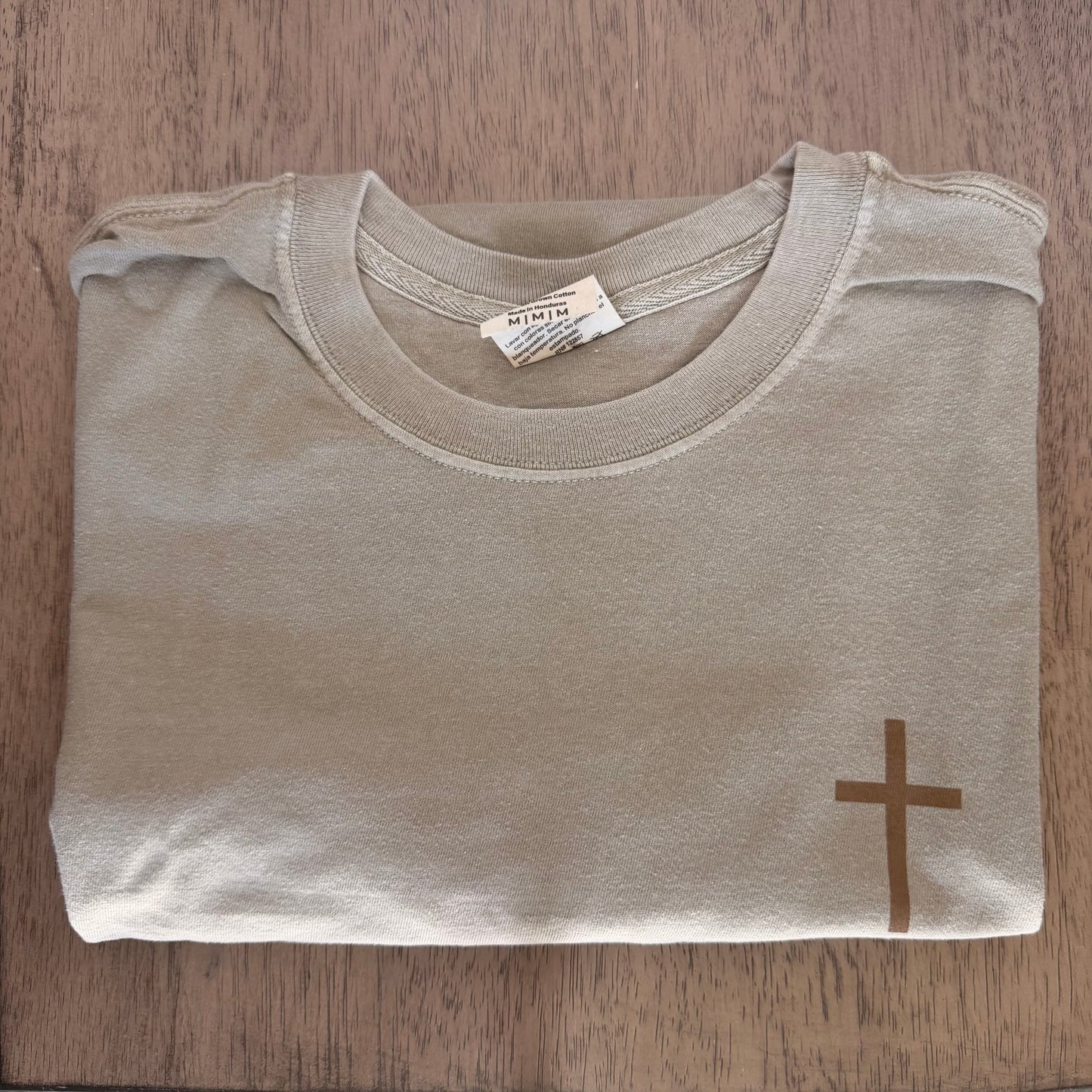 Everyday Cross Tee: 100% ring-spun cotton