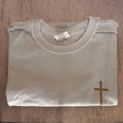 Everyday Cross Tee: 100% ring-spun cotton