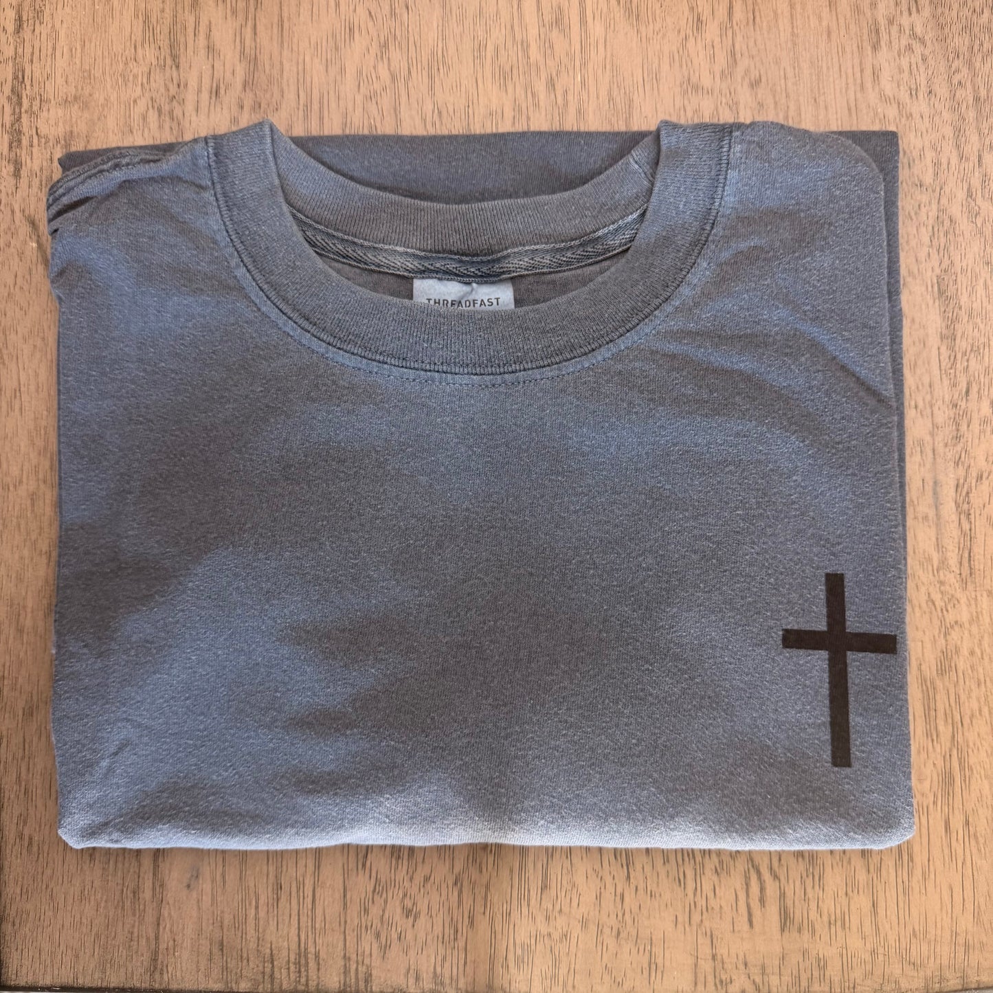 Everyday Cross Tee: 100% ring-spun cotton