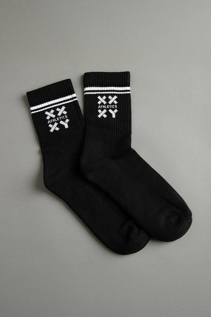 Candid Crew Half Calf Socks (XY)