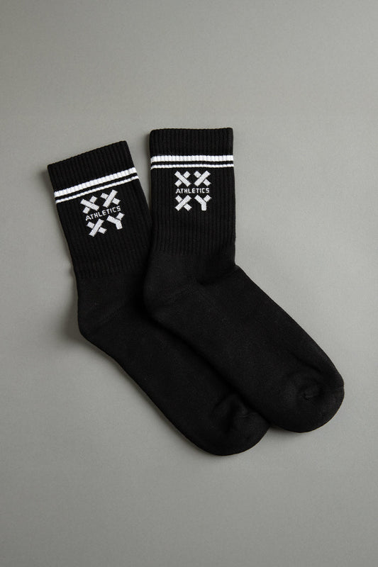 Candid Crew Half Calf Socks (XY)