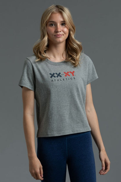 Simple Semi-Cropped Logo Tee (XX)