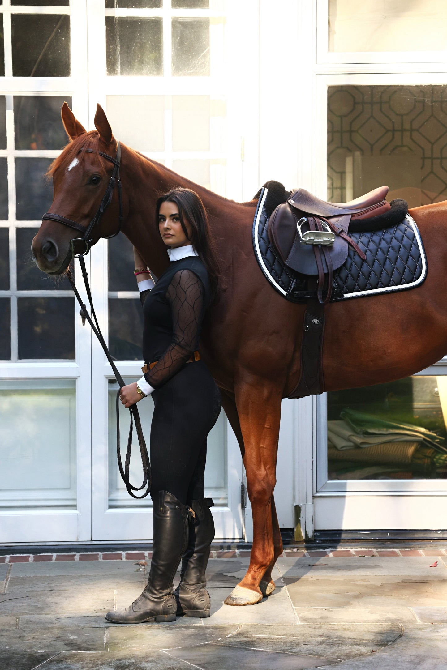 Jump Saddle Pad | Black