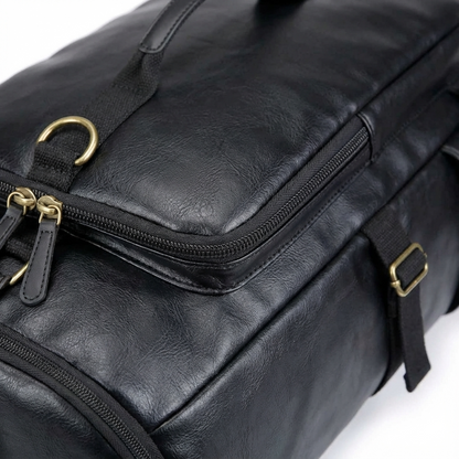 Men’s Leather Backpack – Convertible Work 40L Travel