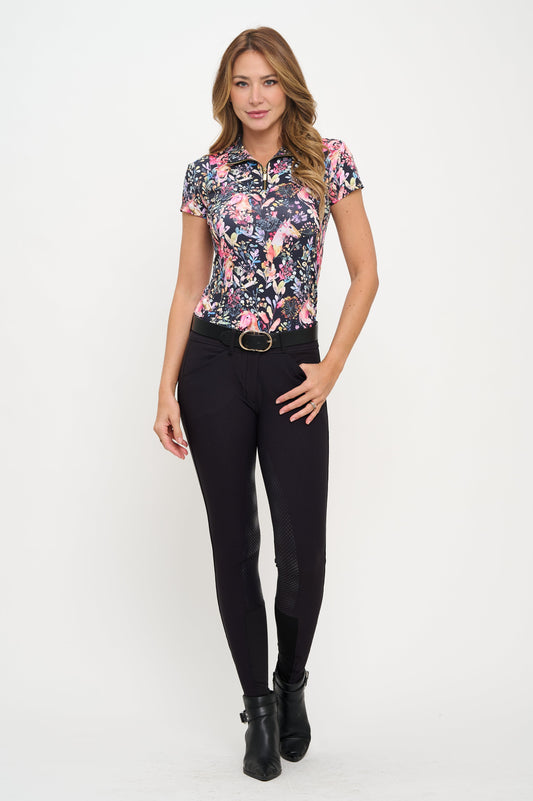 Equus Garden Black Short Sleeve