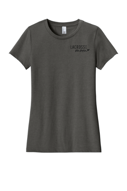 Lacrosse Mom Heart Women's Tee - SUDM108LMOHRT