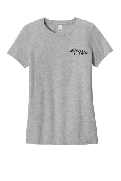 Lacrosse Mom Heart Women's Tee - SUDM108LMOHRT