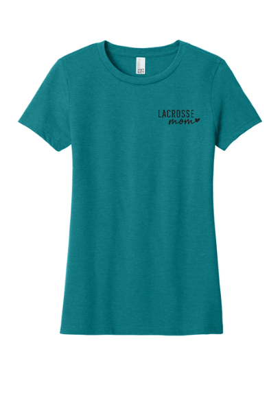 Lacrosse Mom Heart Women's Tee - SUDM108LMOHRT