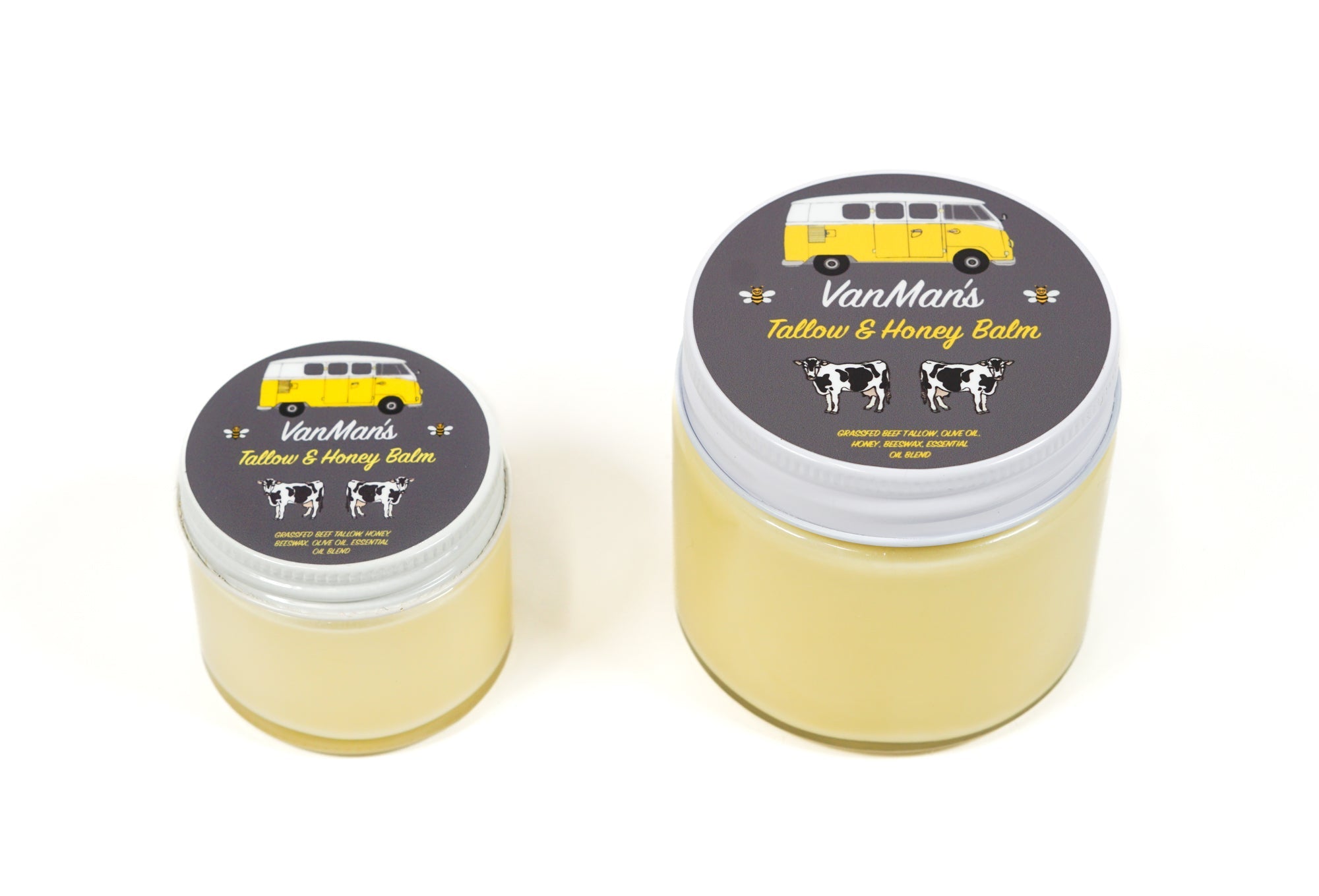 VanMan's Jumbo Tallow & Honey Balm - 6 oz