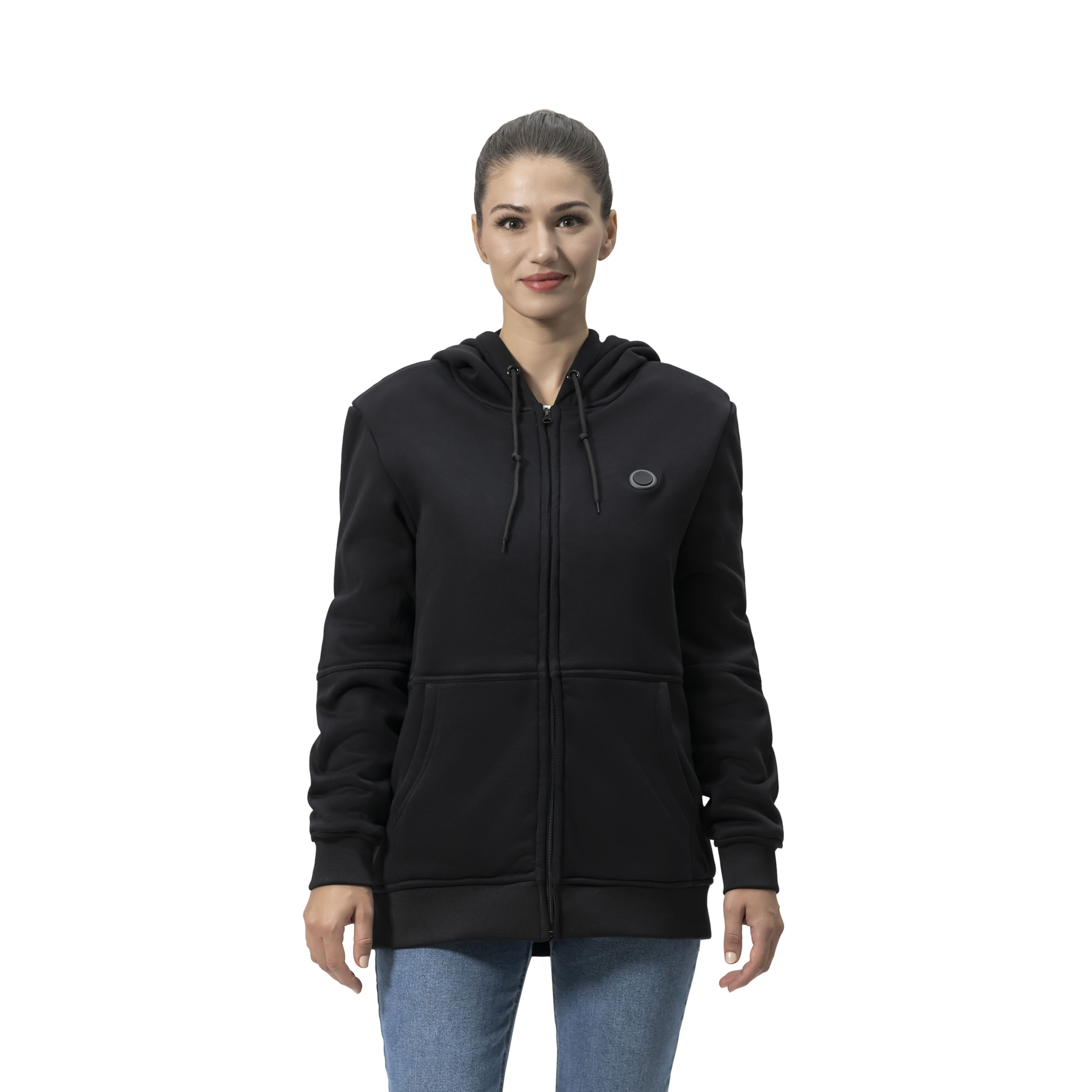 Heated Zip Hoodie for Men and Women