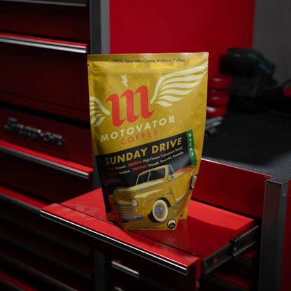 Motovator Sunday Drive Premium Ground Coffee - DECAF