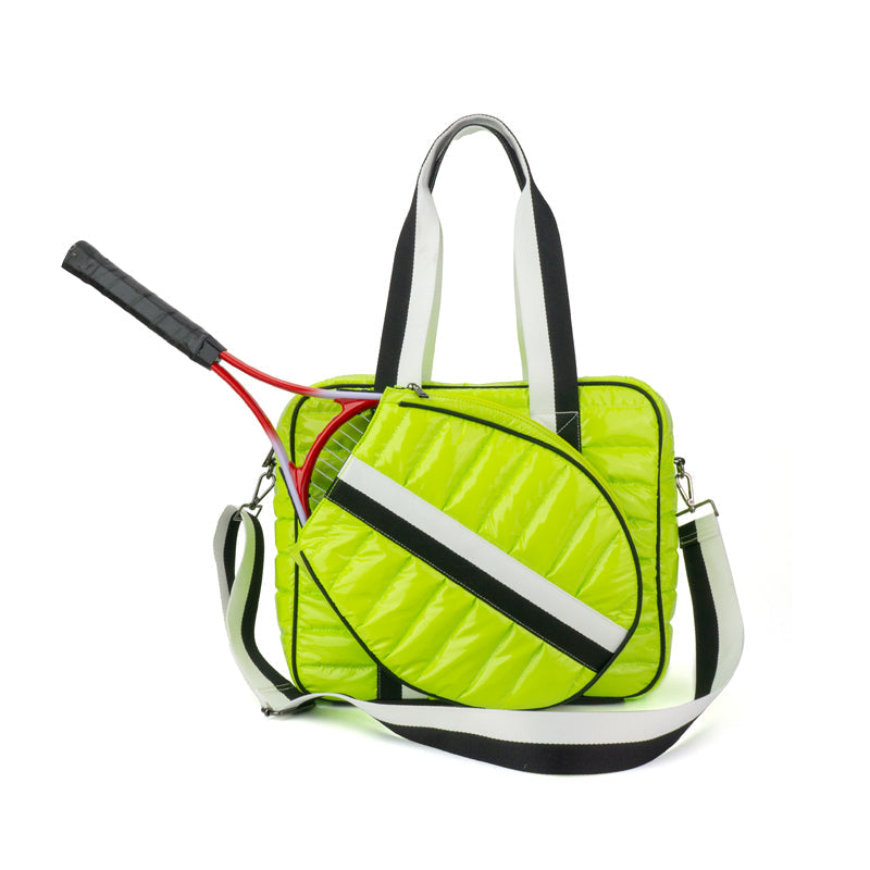 The Brooke | Tennis Puffer Duffel Sport Bag | 6 Colors