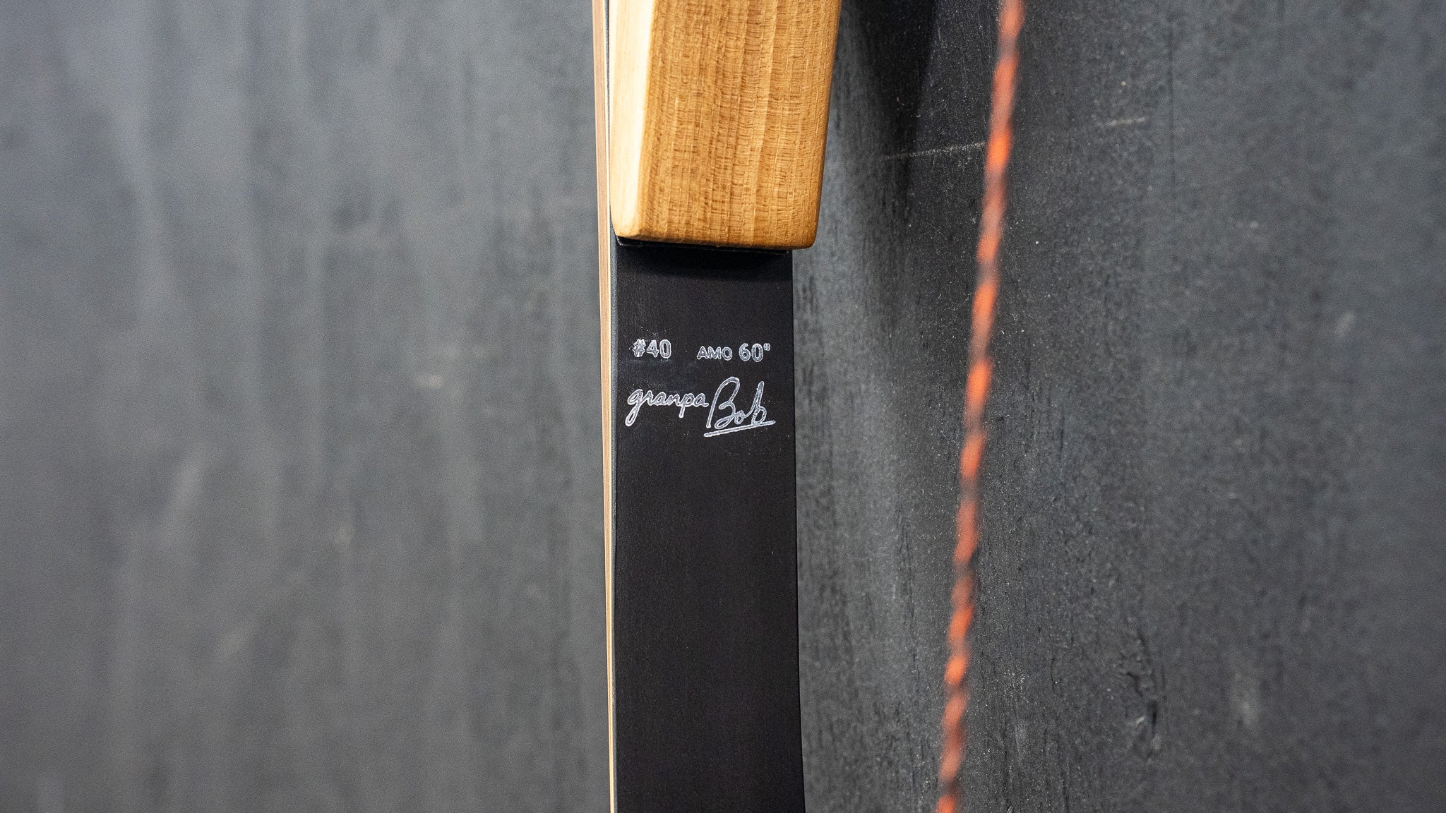The Bob Garner – USA-Made Takedown Recurve Bow - 7 Week Lead time