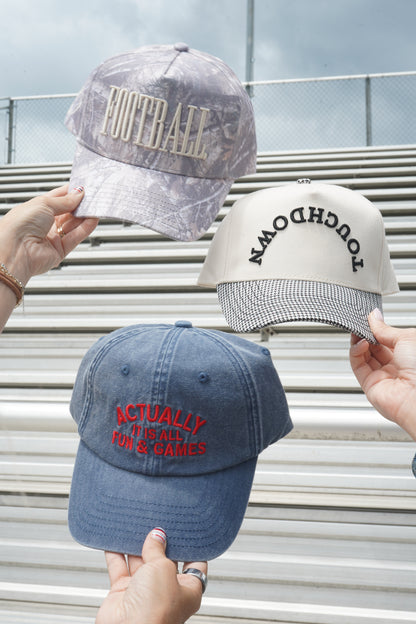 Actually It Is All Fun & Games - Dad Cap