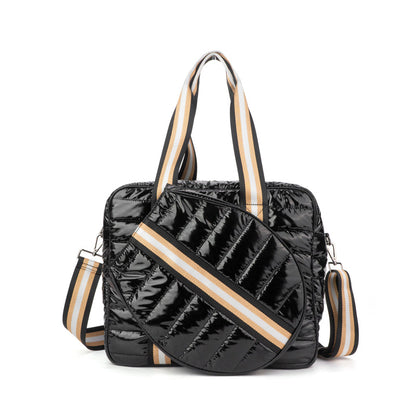The Brooke | Tennis Puffer Duffel Sport Bag | 6 Colors