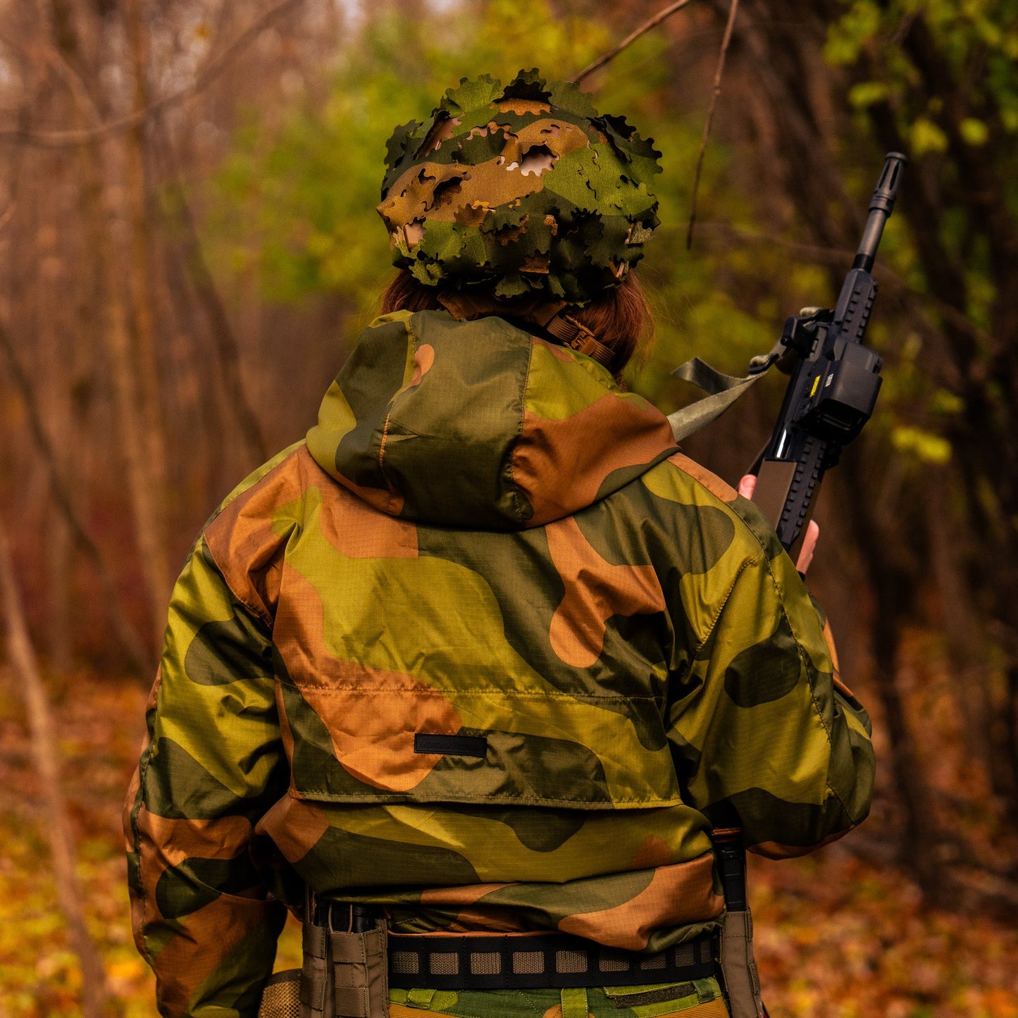 QILO x AP Retro Windbreaker Gen. III Retro Windbreaker in Norwegian Woodland