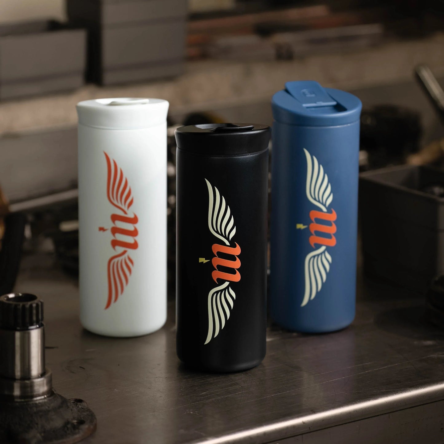 Motovator Premium Stainless Travel Mug