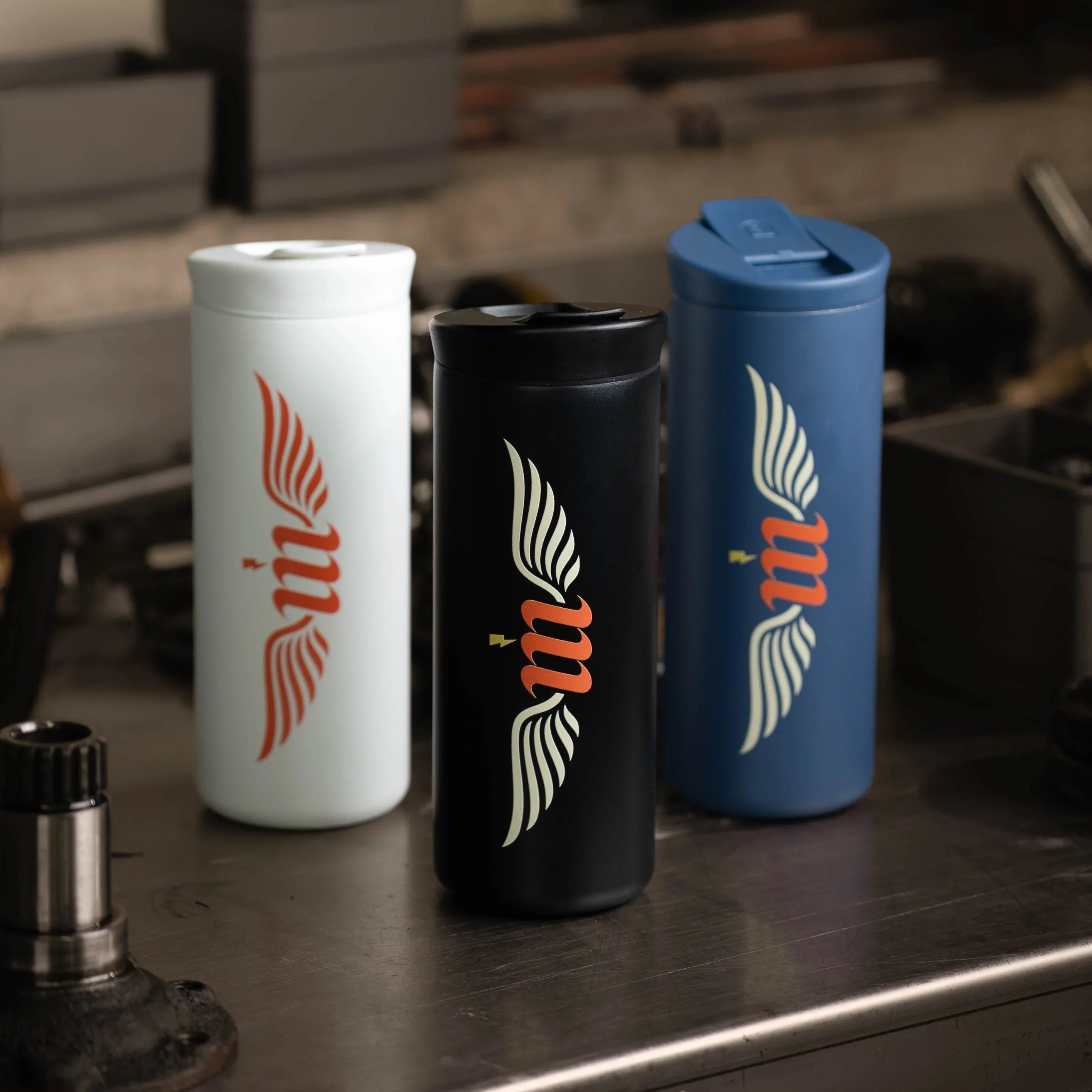 Motovator Premium Stainless Travel Mug