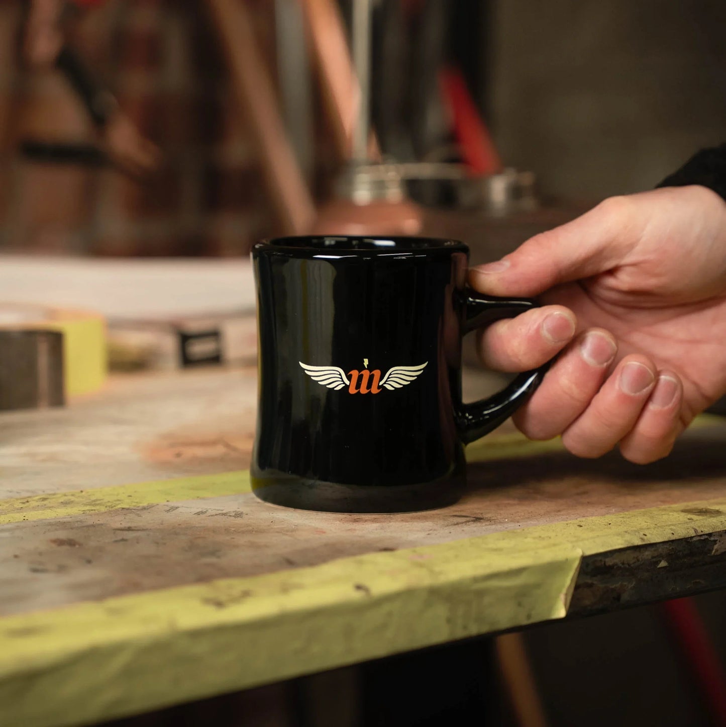 Motovator Heavy Duty Ceramic Coffee Mug