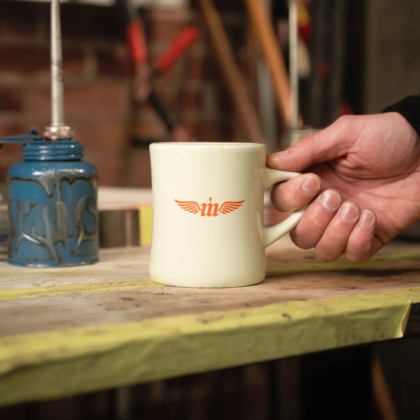 Motovator Heavy Duty Ceramic Coffee Mug