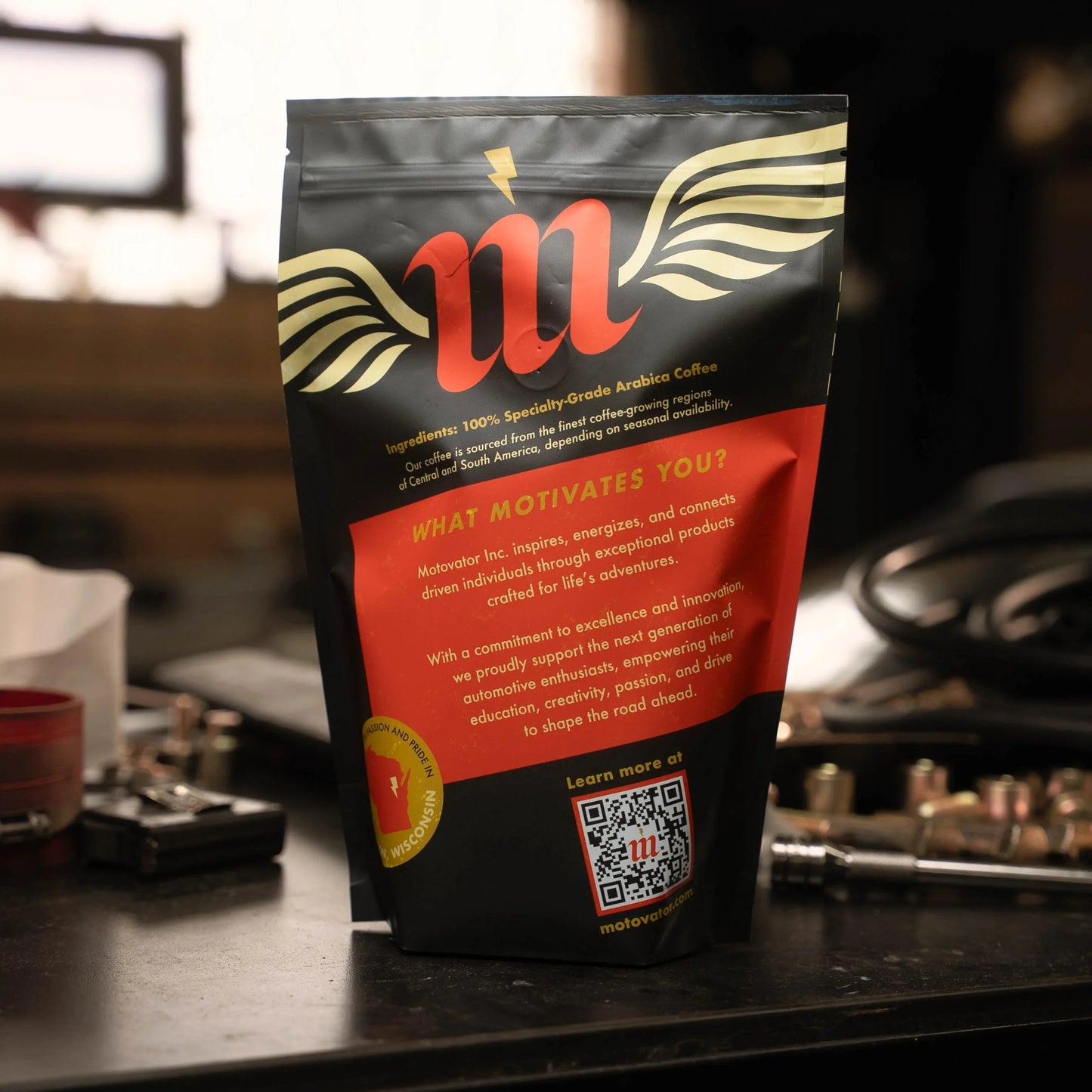 Motovator Spark! Premium Ground Coffee