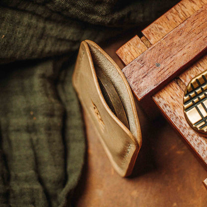 Pirate Goods Peso Pocket v3 Coin Holder – Leather Challenge Coin Case for EDC