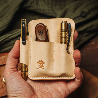 Pirate Goods First Mate Pocket Organizer – Leather EDC Pocket Carrier