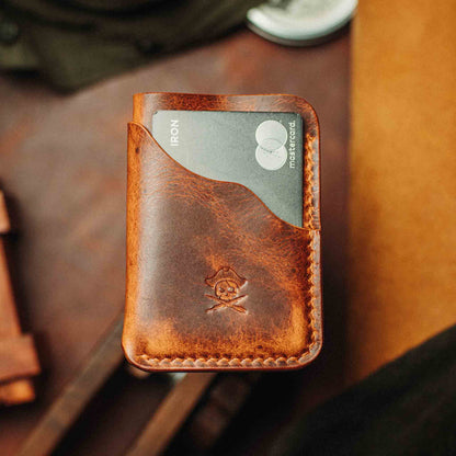 Pirate Goods Venturer v2 Slim Wallet – Minimalist Leather EDC Card Holder