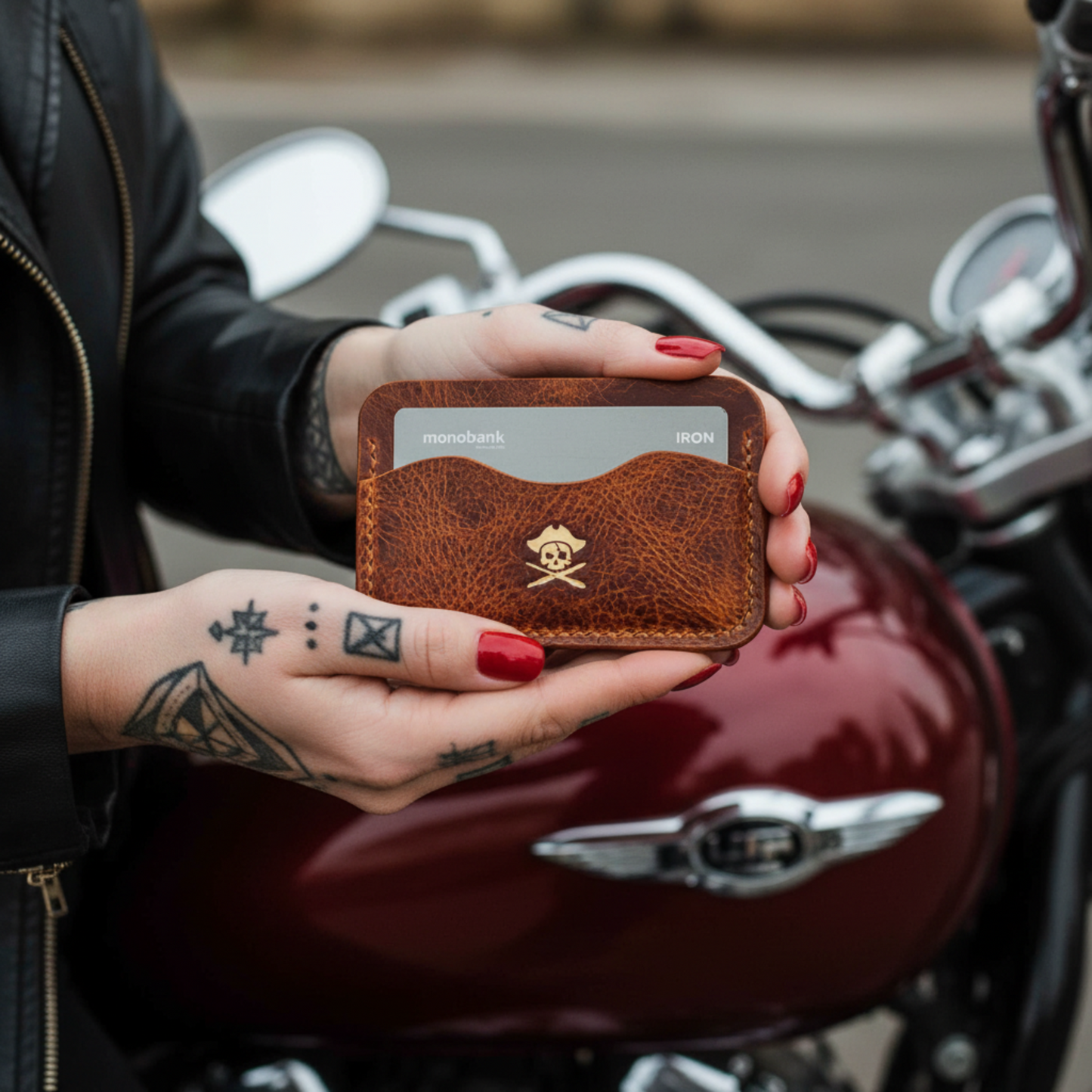 Pirate Goods Drunken Boatswain v2 Slim Wallet – Minimalist Leather EDC Card Holder
