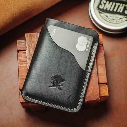 Pirate Goods Venturer v2 Slim Wallet – Minimalist Leather EDC Card Holder