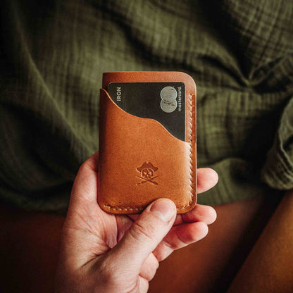 Pirate Goods Venturer v2 Slim Wallet – Minimalist Leather EDC Card Holder