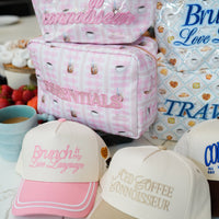 Iced Coffee Connoisseur - Tan Vintage Trucker Hat