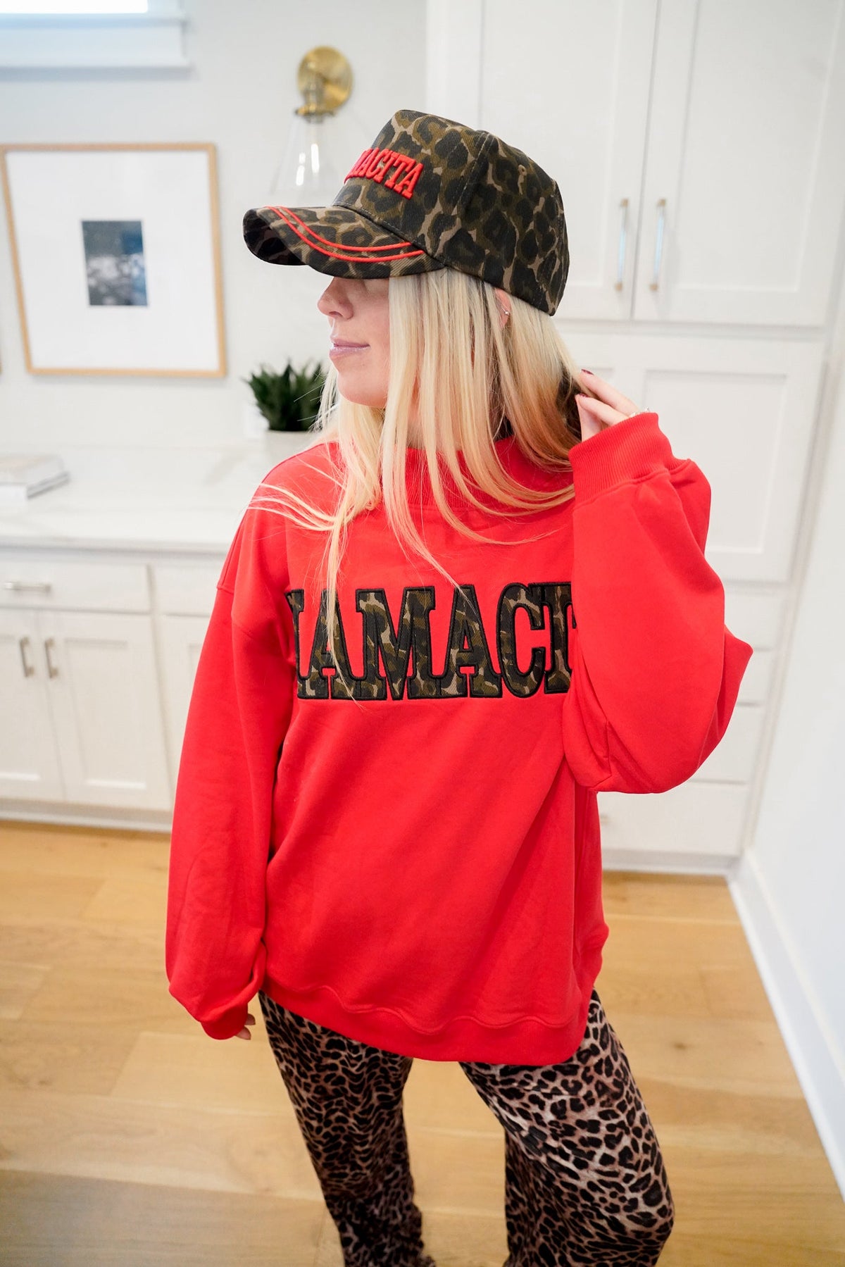 Mamacita - Leopard Vintage Hat