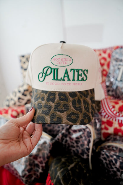 Hot Girls go to Pilates - Leopard Vintage Hat