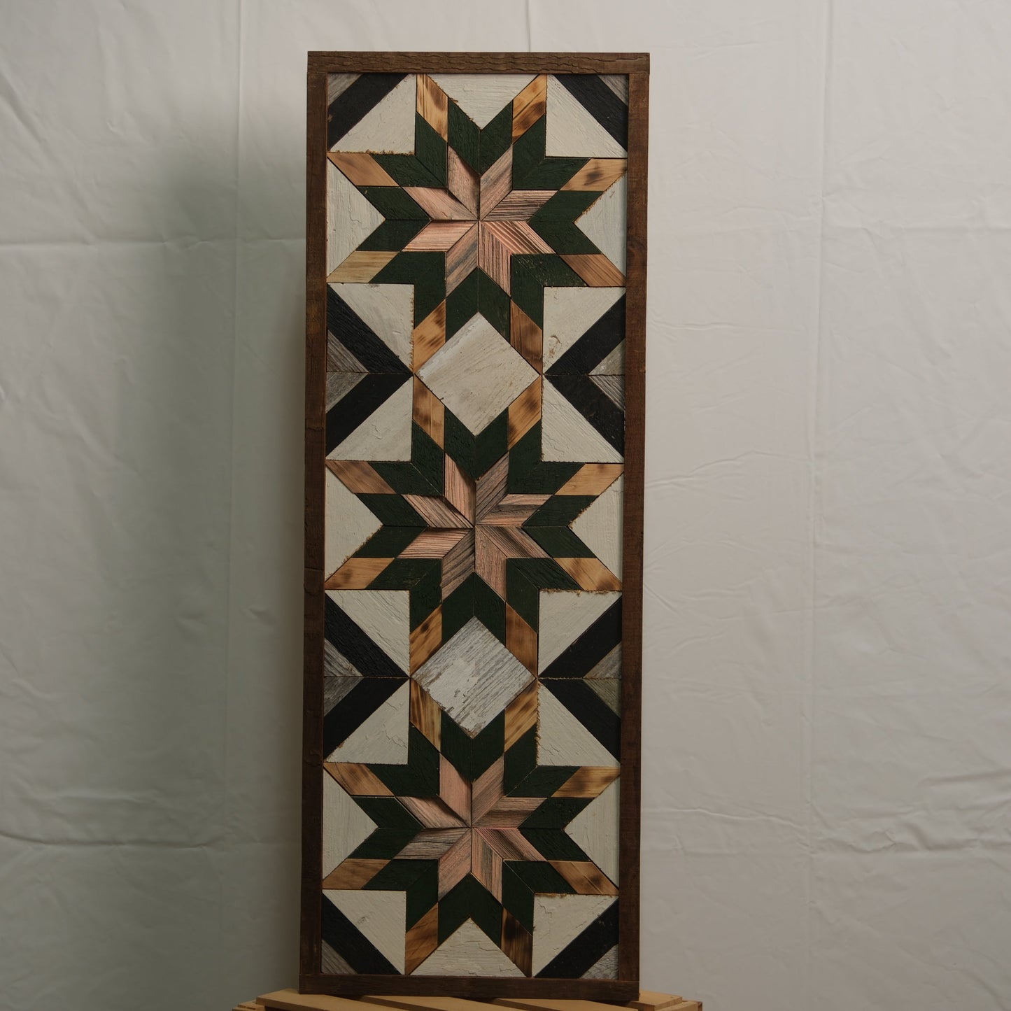 Amish Handmade Barn Quilt - Banner (10.5 in x 30 in)