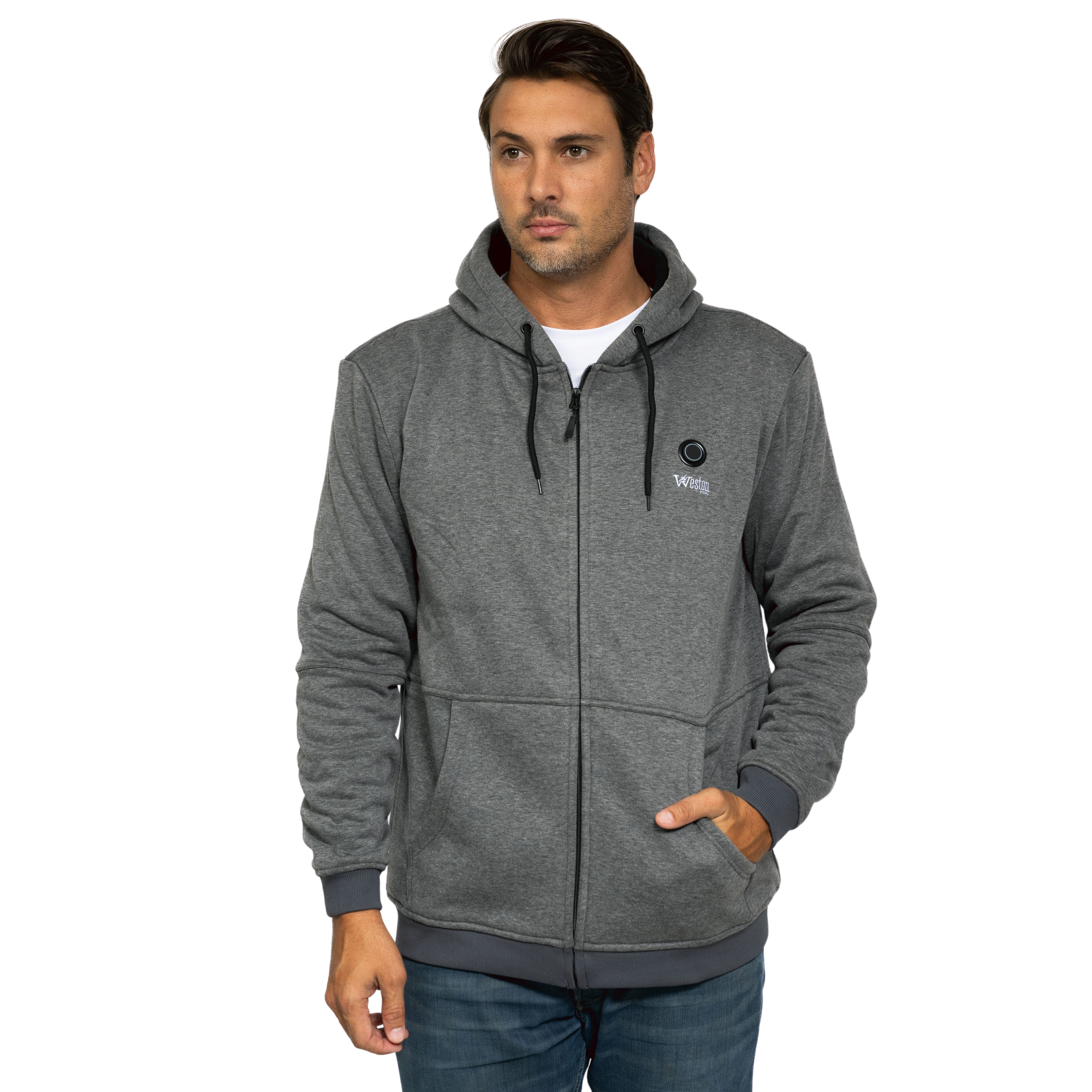 Heated Zip Hoodie for Men and Women