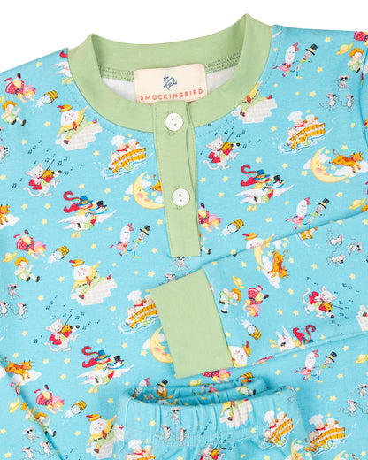 Bedtime Stories Knit Pajama Set-FINAL SALE
