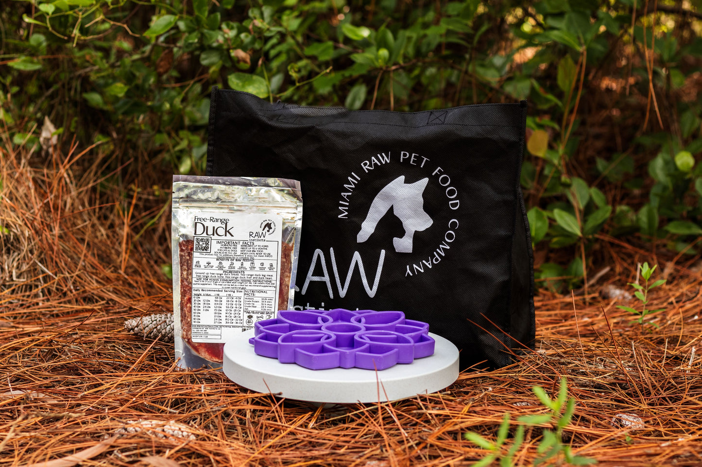 Raw Duck PMR Meal Blend for Cats & Dogs — Free-Range Pekin Duck | Raw Instincts Florida