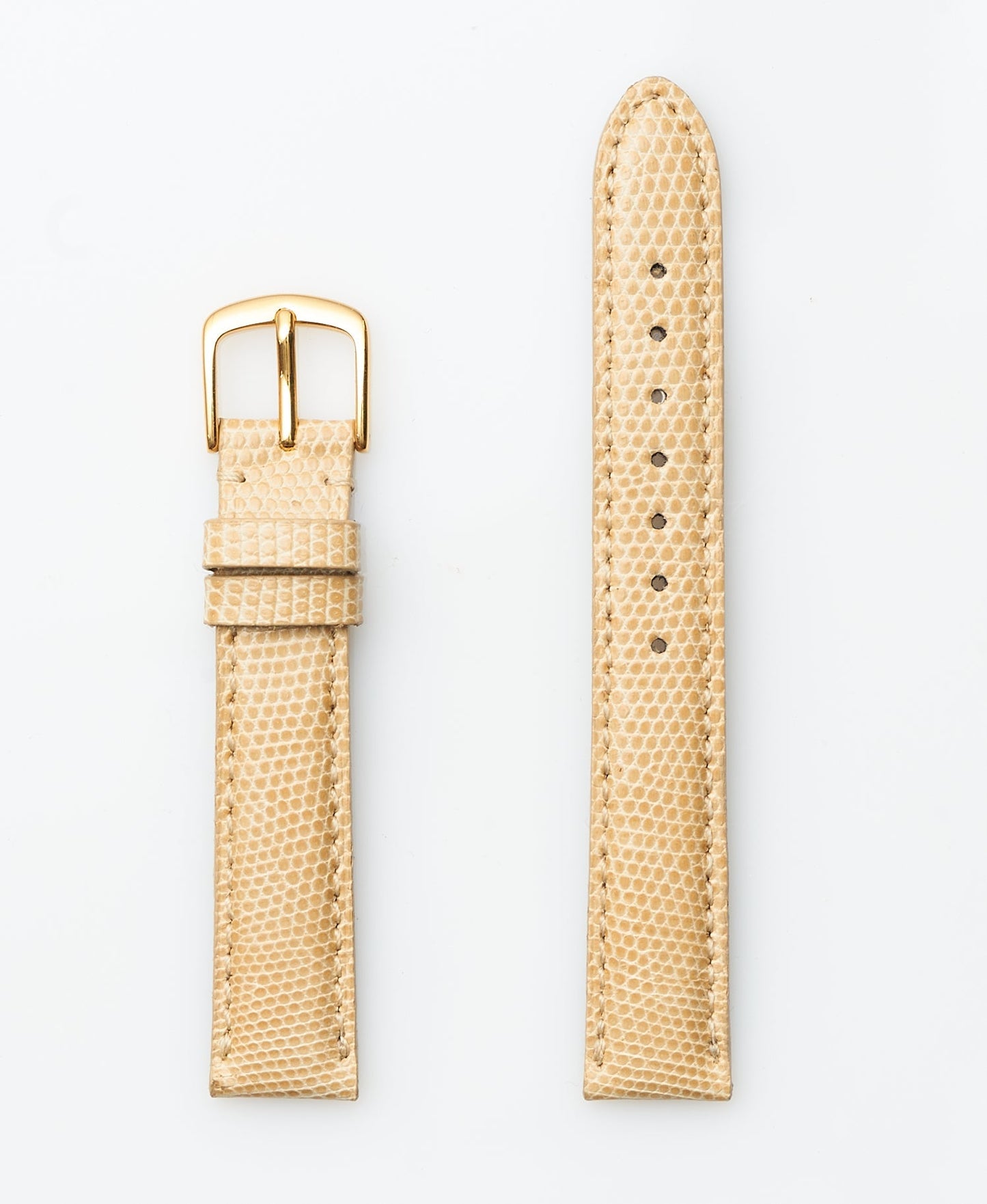 Beige Genuine Java Lizard | h2002