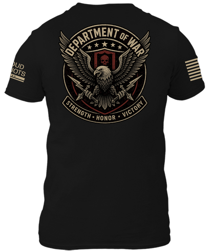 Department Of War (Two Sided) Shirt
