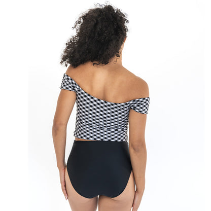 Drop Sleeve Tankini Top