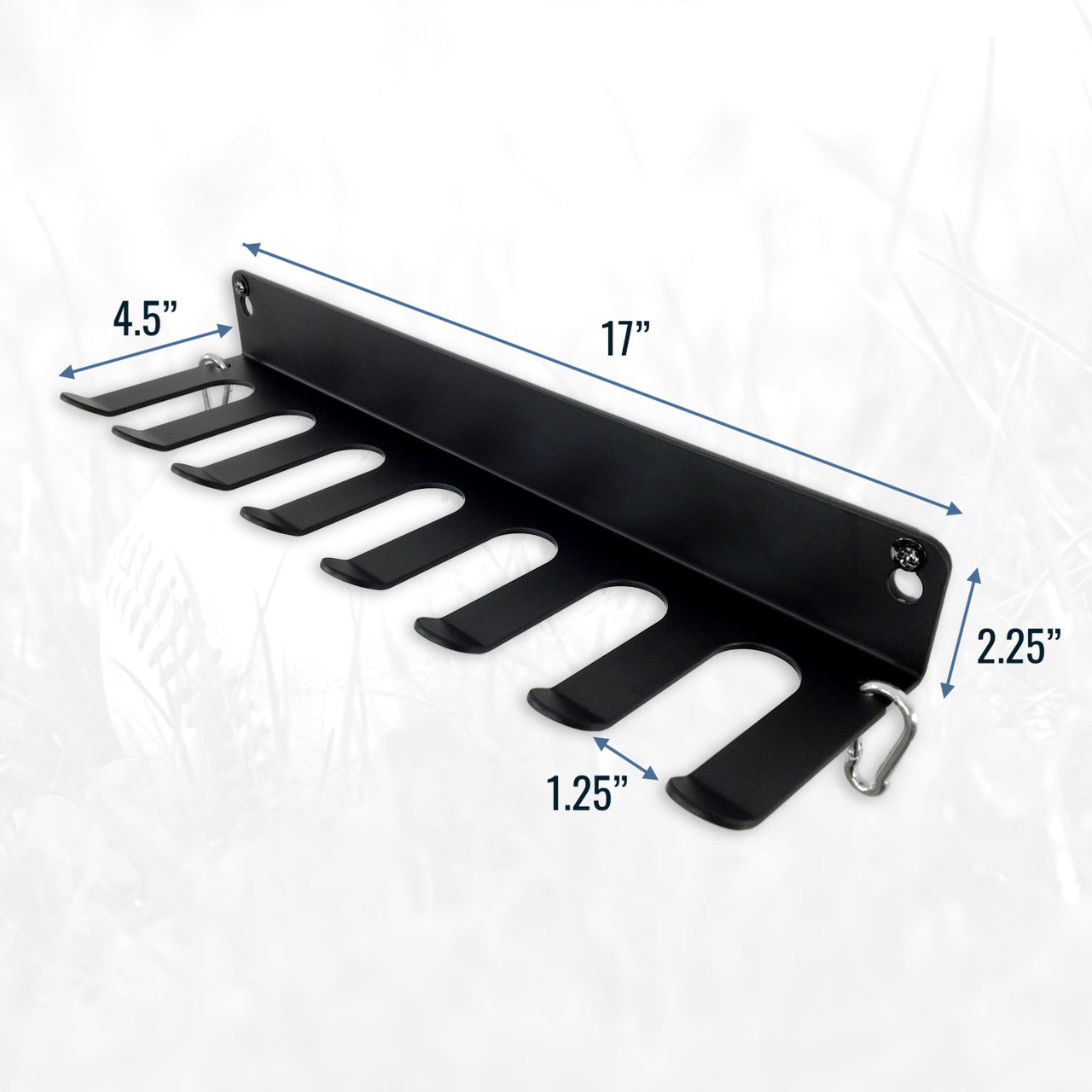 Dugout Heavy-Duty Baseball Rack | Holds 14 Bats