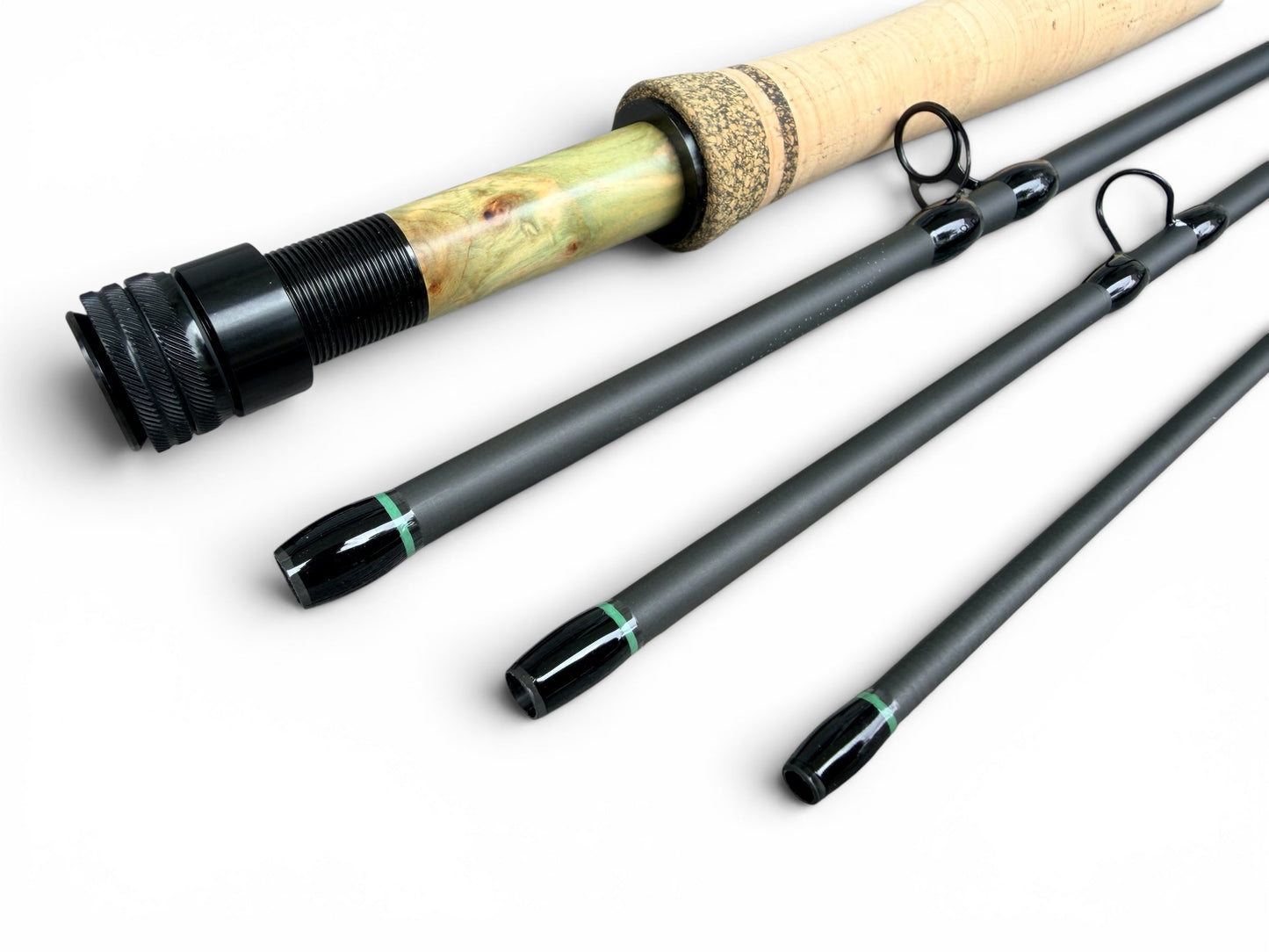 Tidewater Virtue 5wt 9ft - Birdseye Burl x Mantis x Blackout