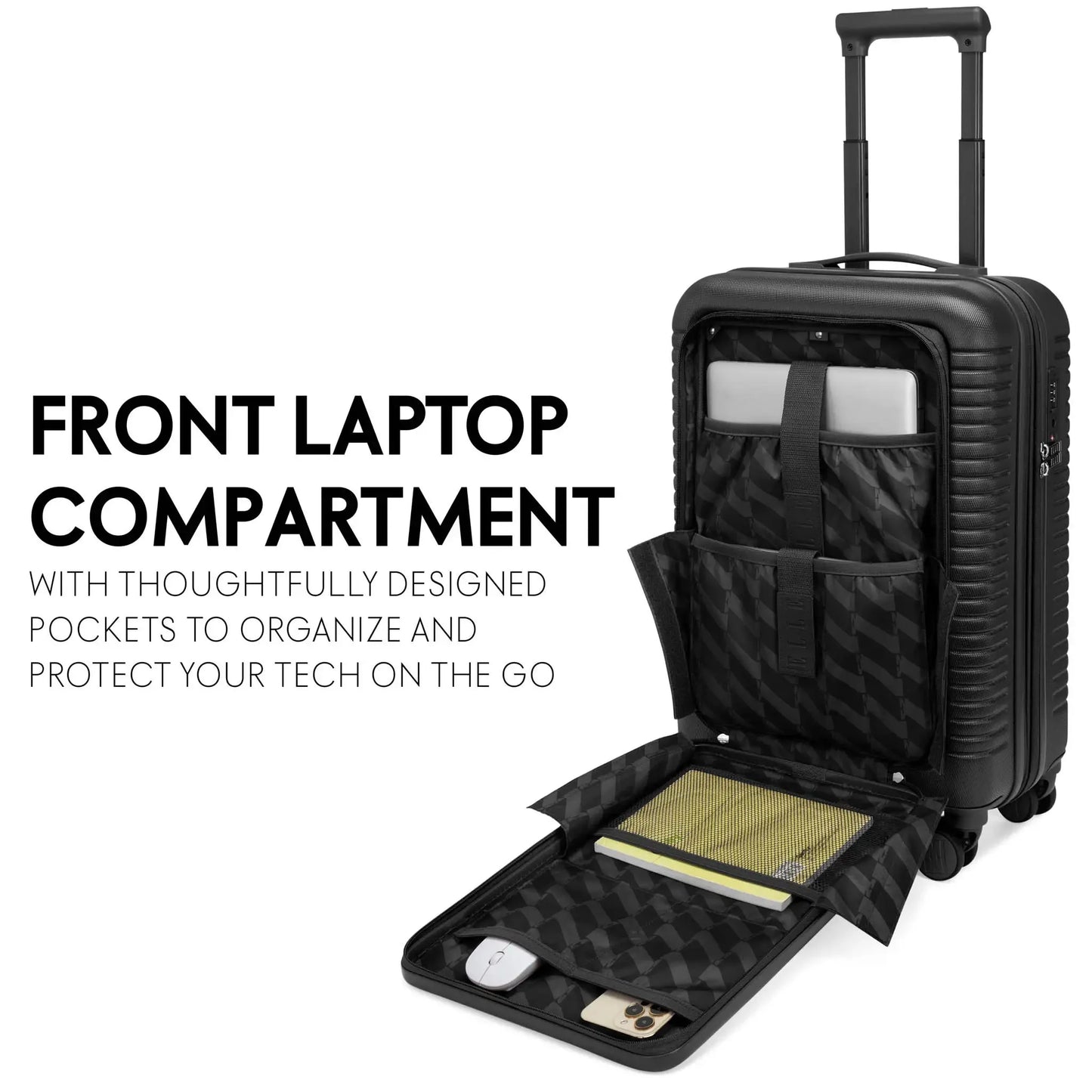 Voyage Escape Expandable 3 Piece Luggage Set