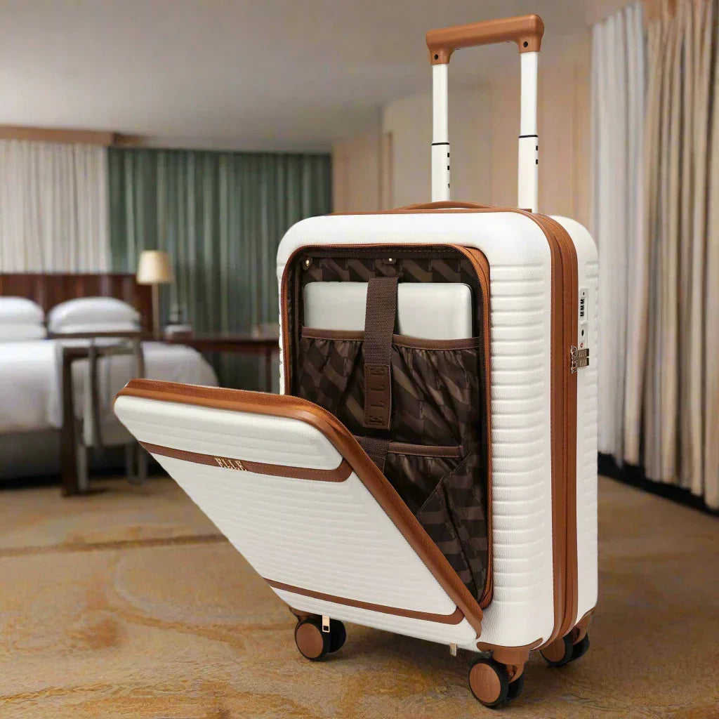 Leisure Escape Expandable 3 Piece Luggage Set