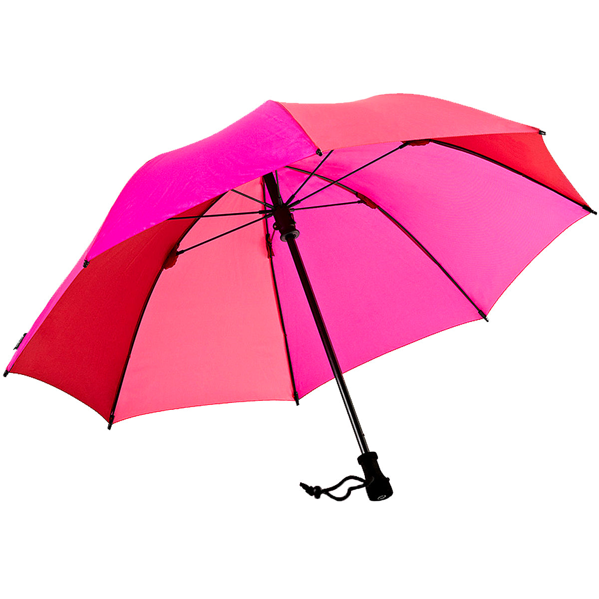 Birdiepal Outdoor Trekking Umbrella – Ultra-Durable Fiberglass Frame, Stormproof & UV 50+ Protection, Integrated Compass, Hands-Free Carrying Case