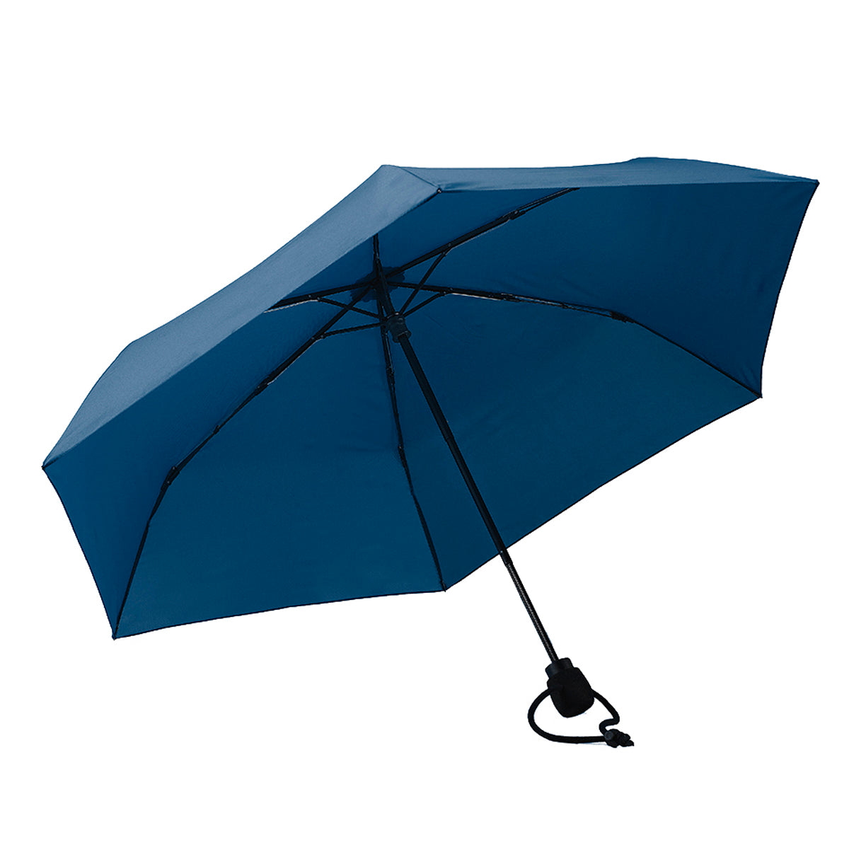 Light Trek ULTRA Hiking Umbrella – Ultralight 6.7oz, Carbon Frame, Compact, Windproof to Force 11, UV Protection, Quick-Dry Rain & Sun Canopy