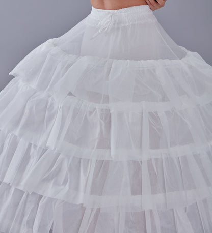 Wedding Dress with Underskirt-Quinceanera Dress Petticoat-Bridal Ball Gown Crinoline